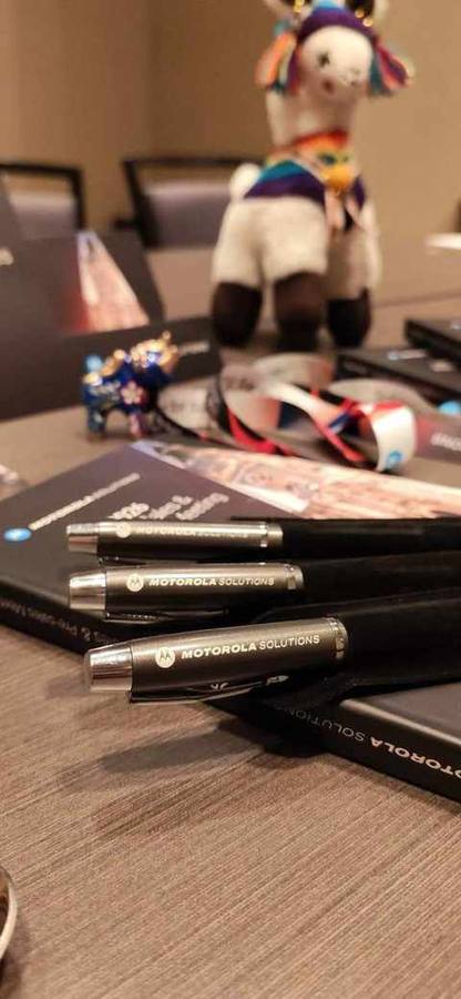 Lanyards sublimados Motorola Solutions