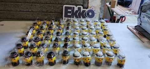 Figuras merchandising Añañáu empacadas