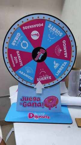 Rueda de la suerte Divert Donuts
